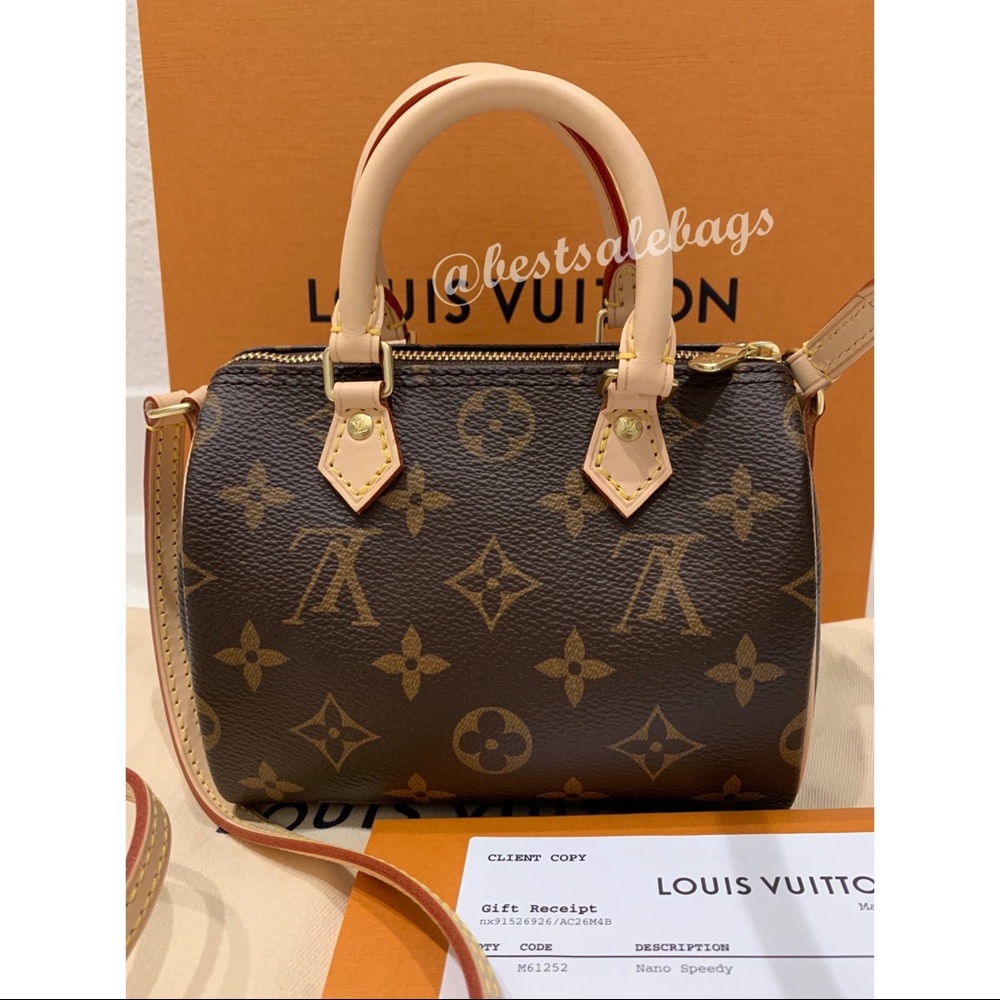 ❌SOLD❌ New Authentic Louis Vuitton Nano Speedy